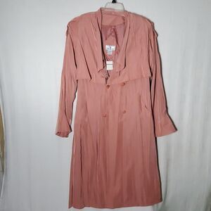Blush Trench Coat